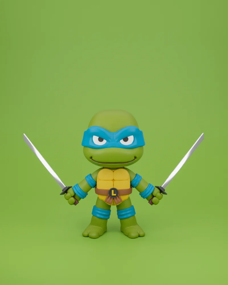 CHIBIT 073 : LEONADO (TMNT)