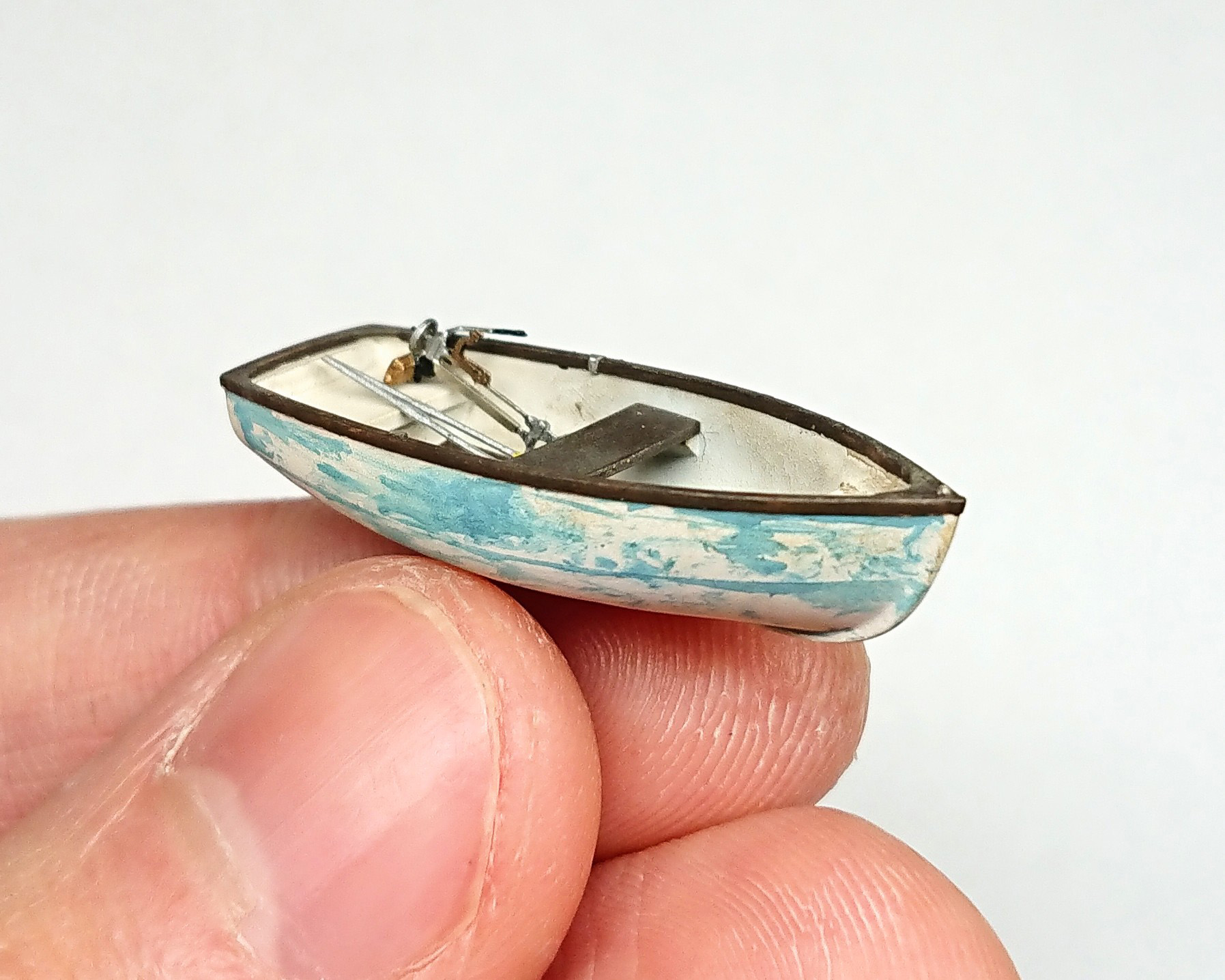 Dinghy 'SAUCY' 1:87 scale, 1:6 scale