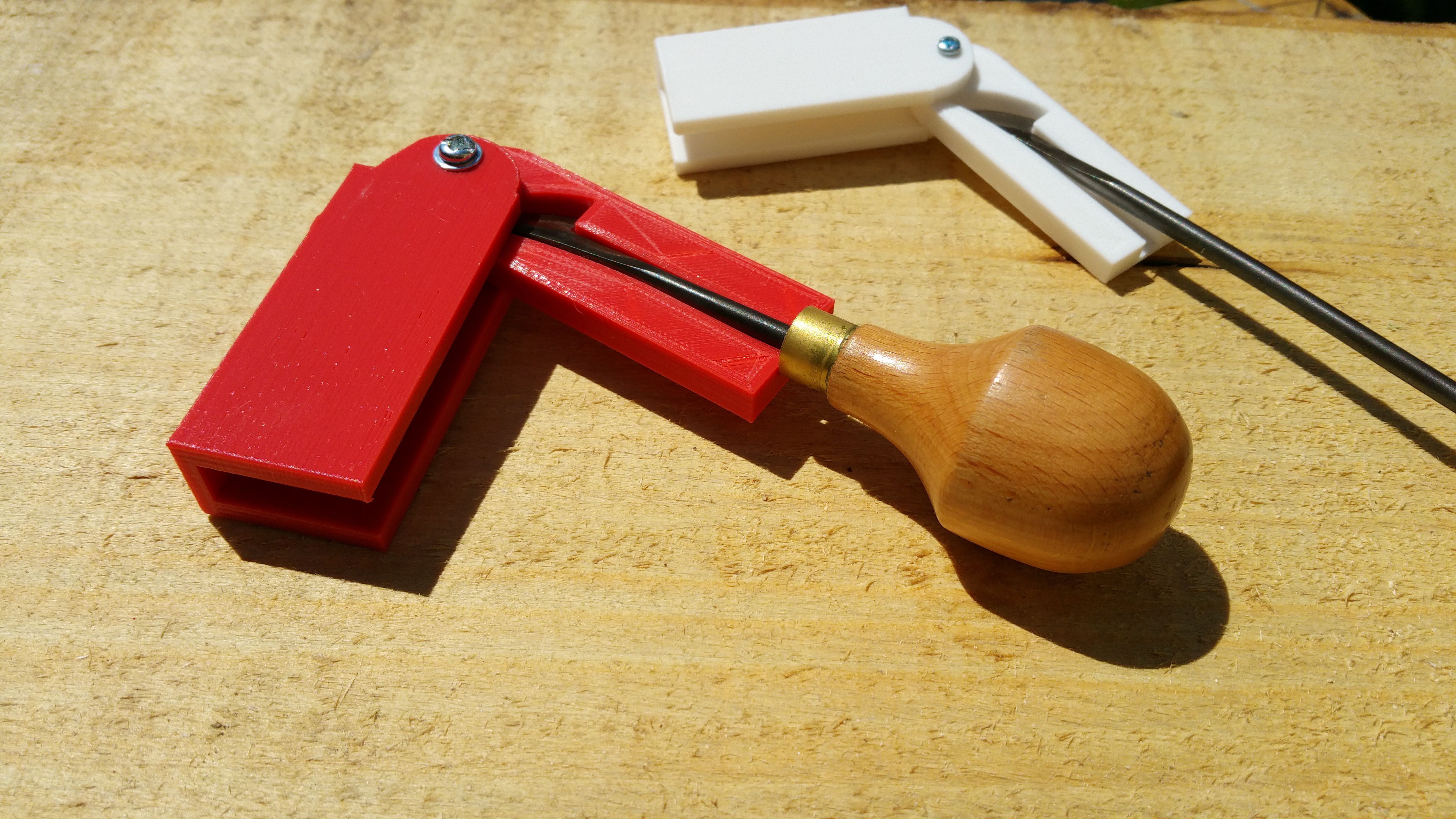 Ashley Iles woodcarving Tool  Ray Gonzalez hooked skew Case