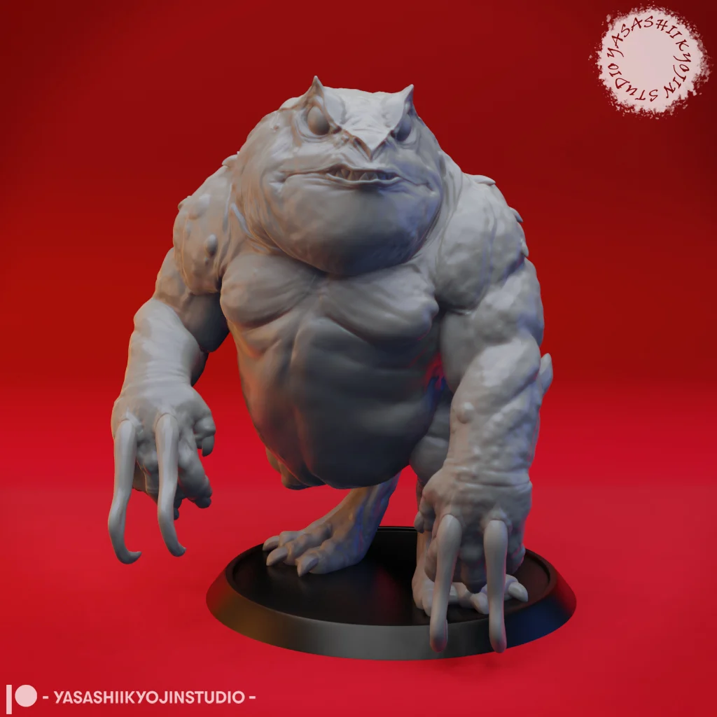 Slaad (Blue) - Tabletop Miniature