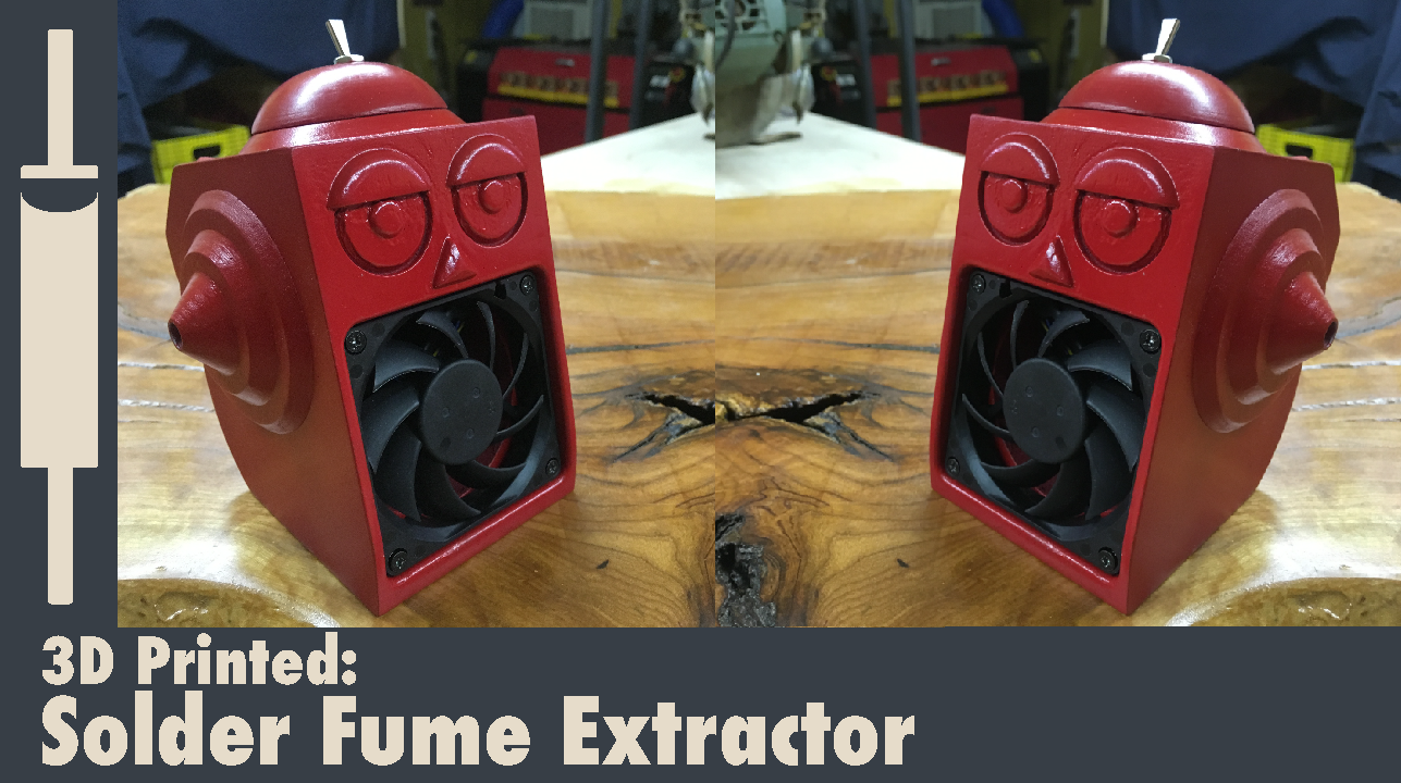 Robot Solder Fume Extractor