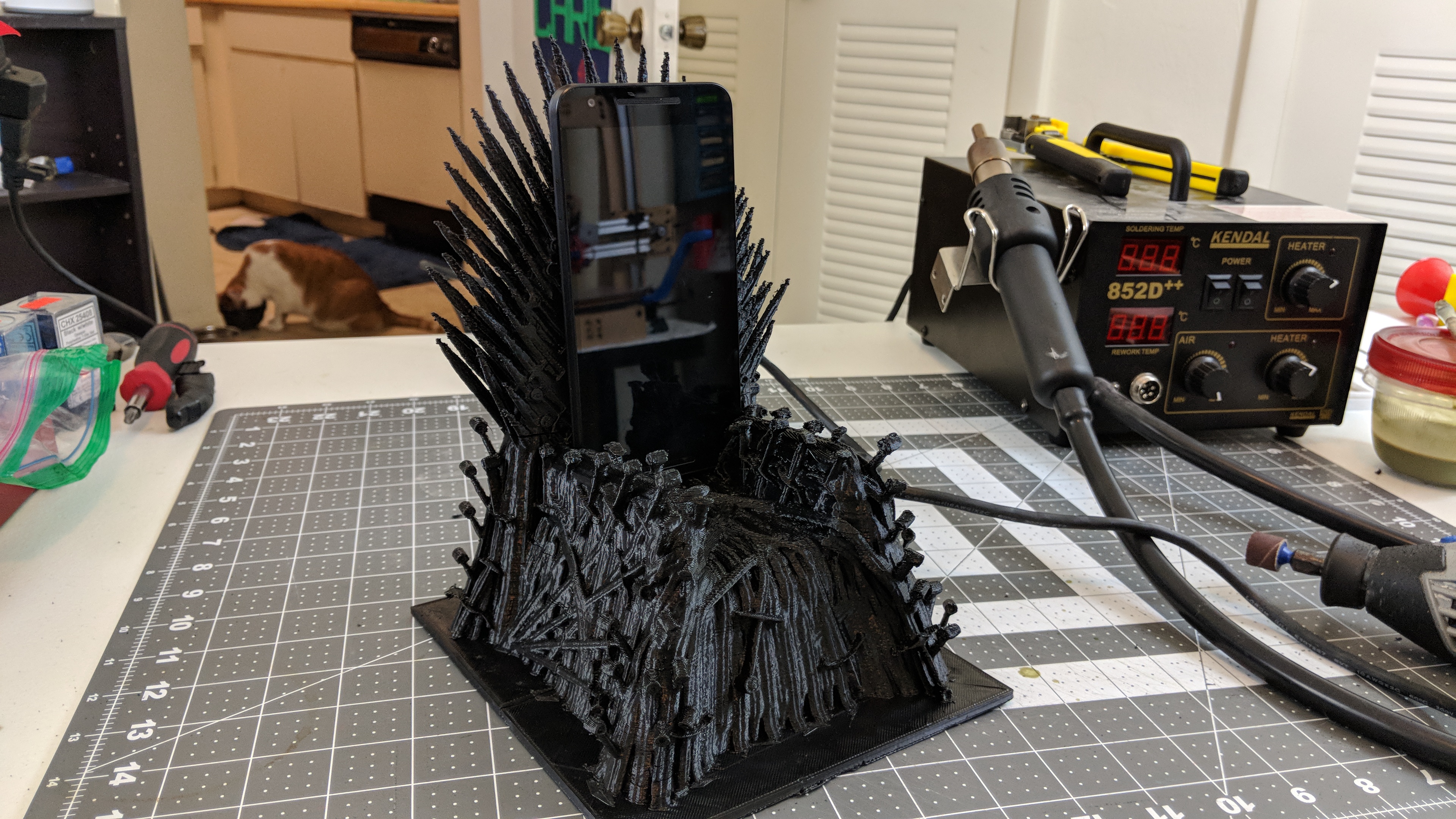 Iron Throne Phone Stand and Wireless Charger
