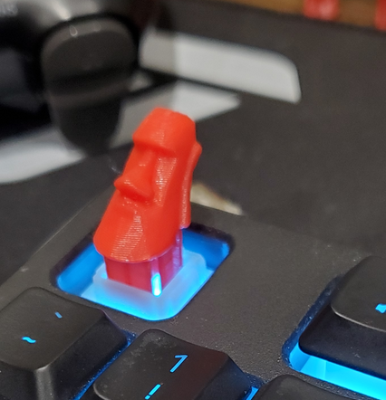Moyai Keycap for Razer Ornata Chroma