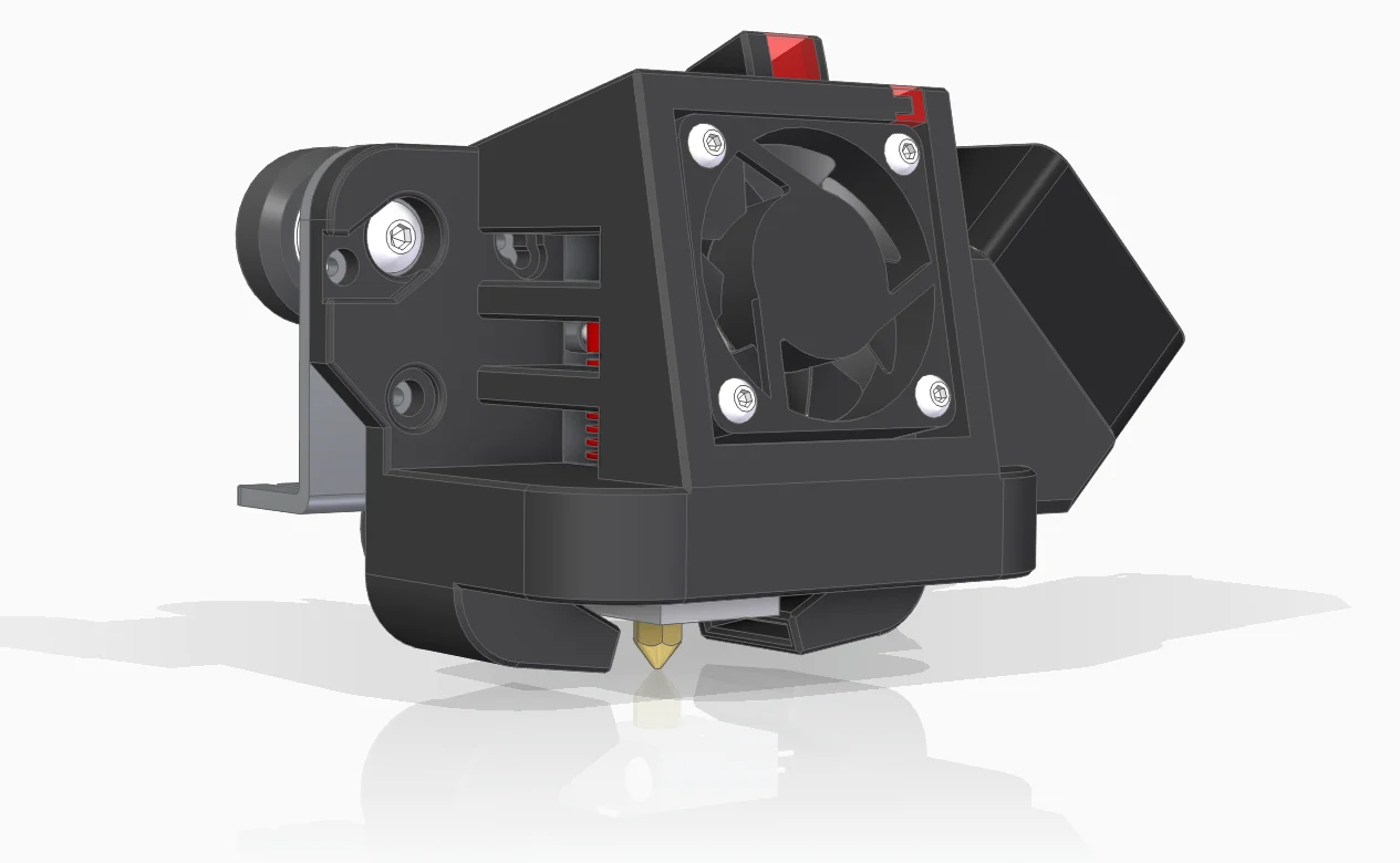 Satsana Ender-3 V2 Fan Duct X