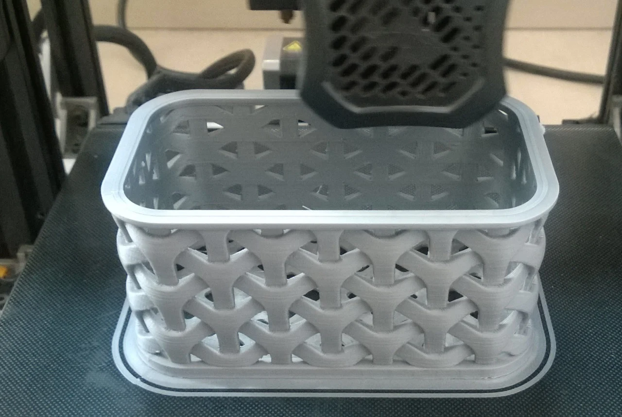 Rectangular storage box