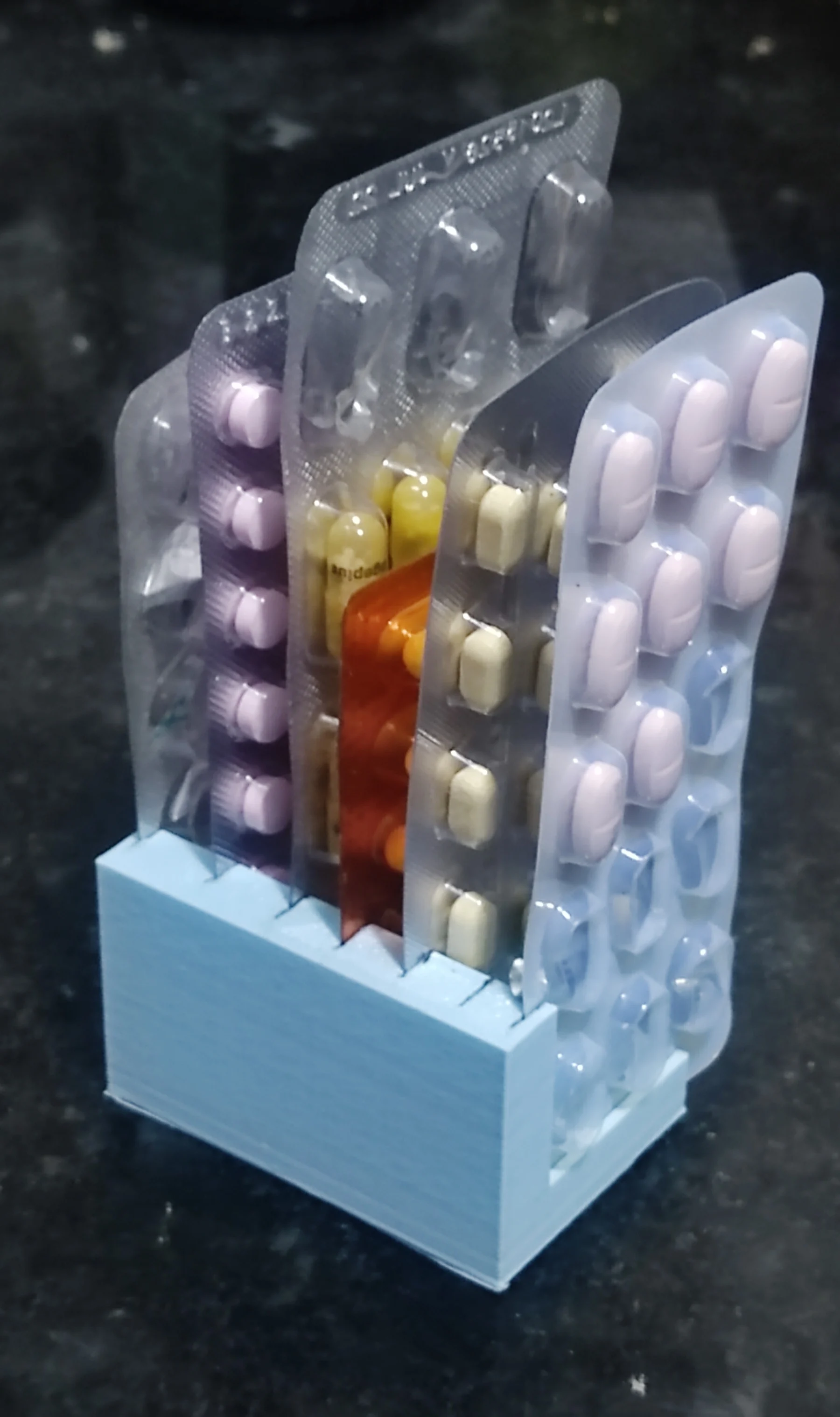 Pill blister packs holder