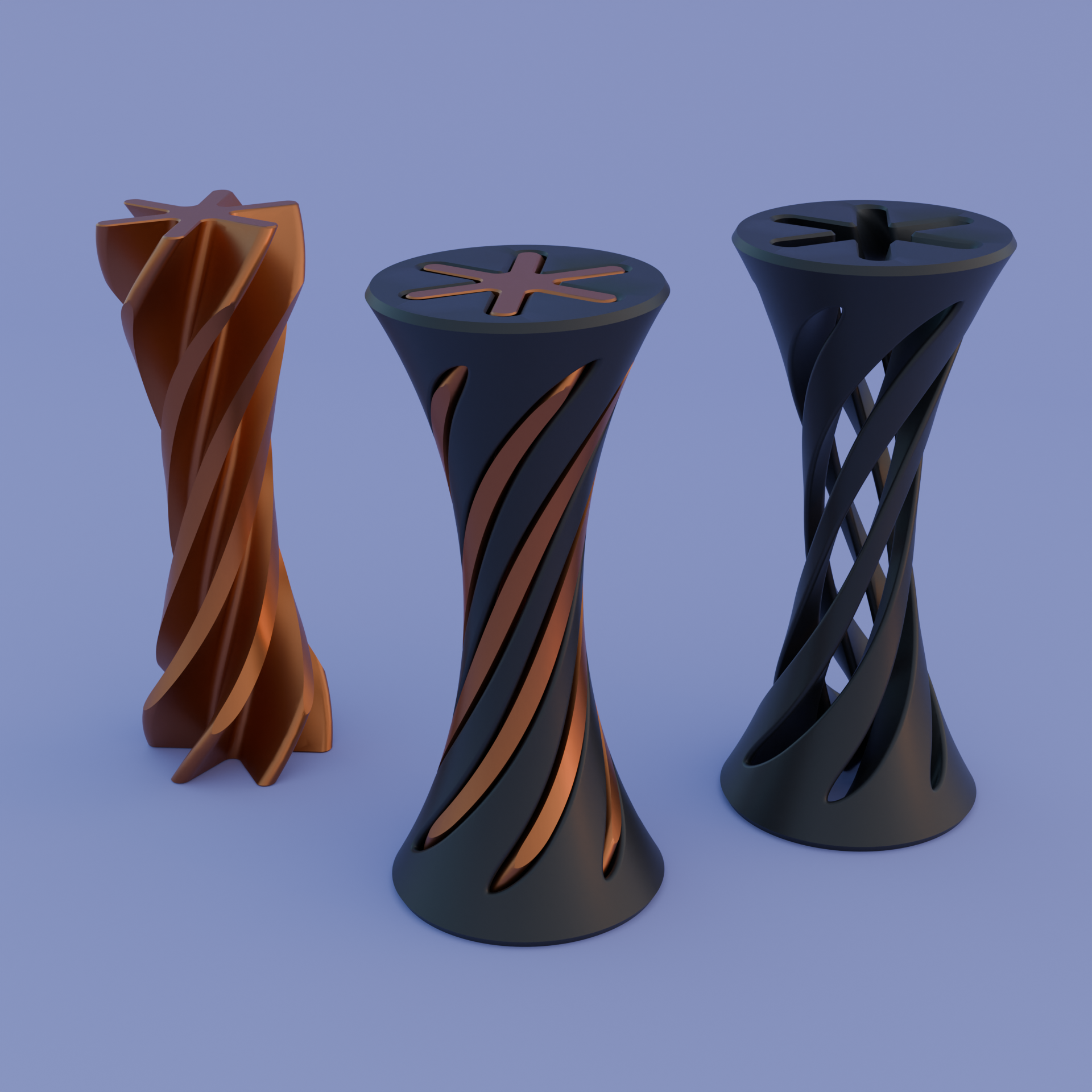 Spiral Hourglass (Fidget Toy)