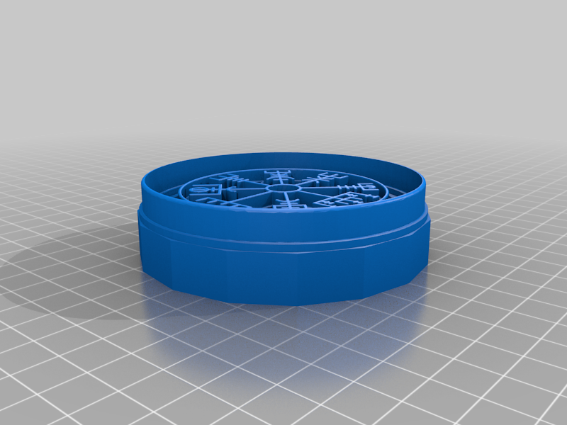 Vegvisir cookie cutter