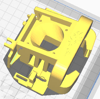 Ender 3V2 Fan Duct with CRTouch and VibraSensor for SonicPad