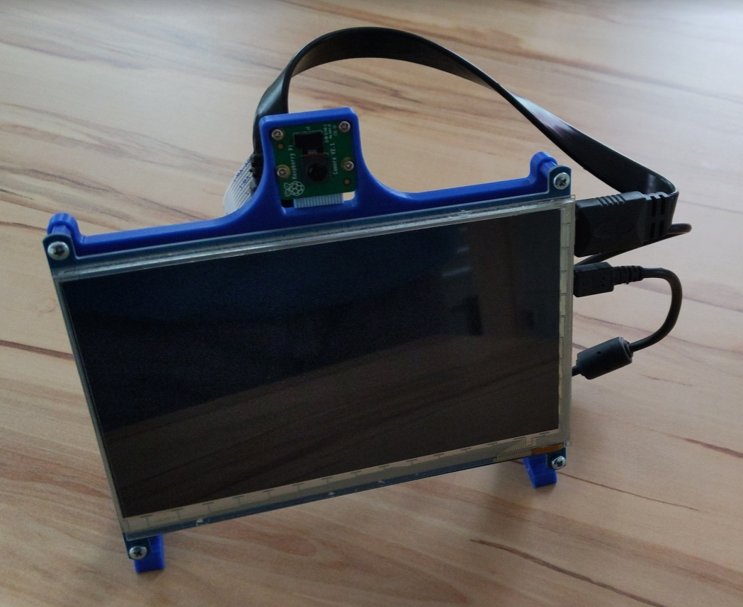 Raspberry-, Display- und Kamerahalter