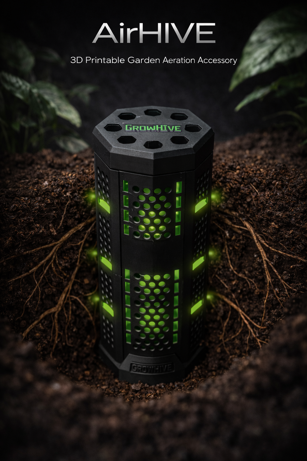 AirHIVE - Experimental Garden Aeration Tool