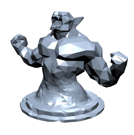 Bark at the moon (low poly)