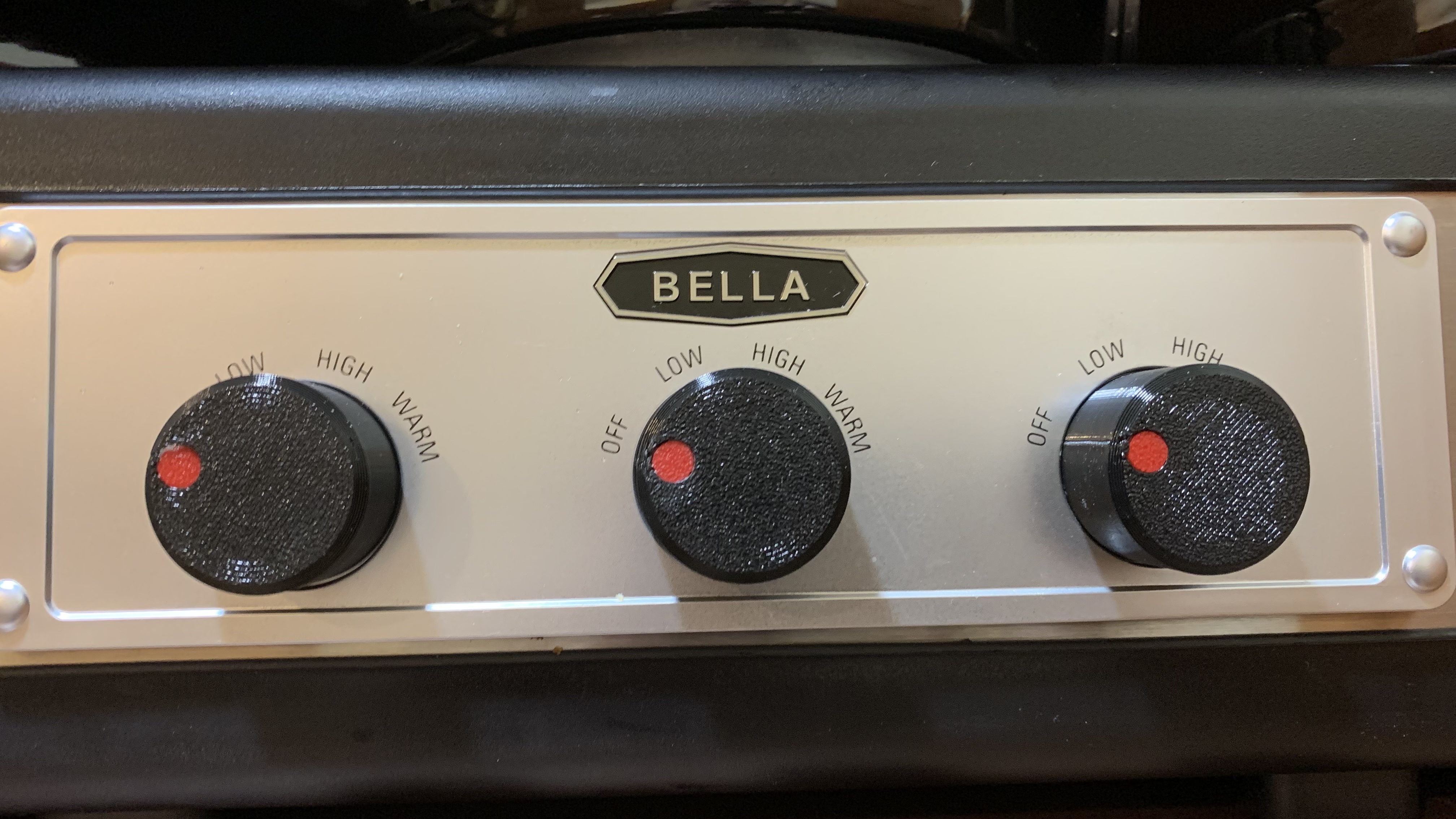 Replacement Knob for Bella 3-Station Crockpot