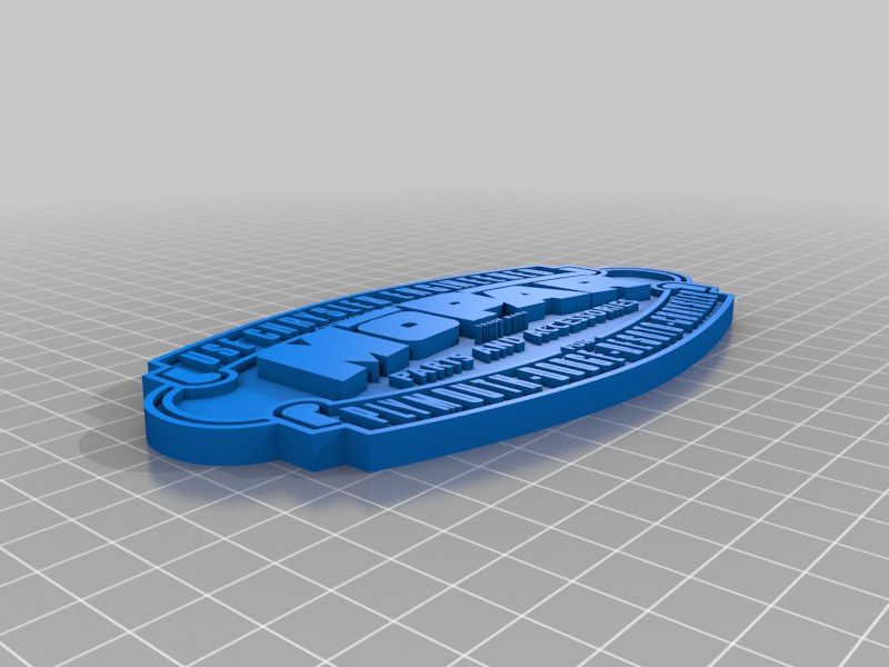 MOPAR vintage sign logo