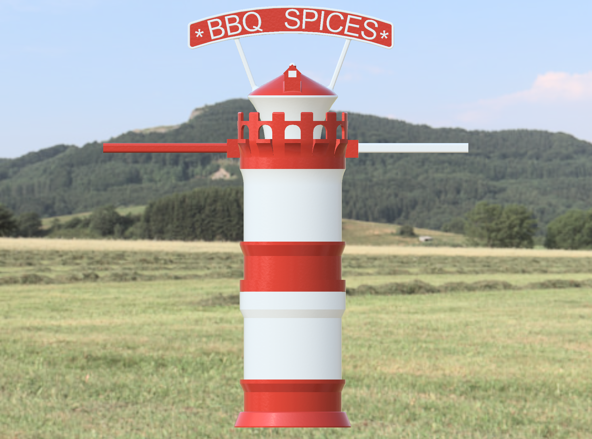 BBQ-Spice-Tower Party-Gewürzturm