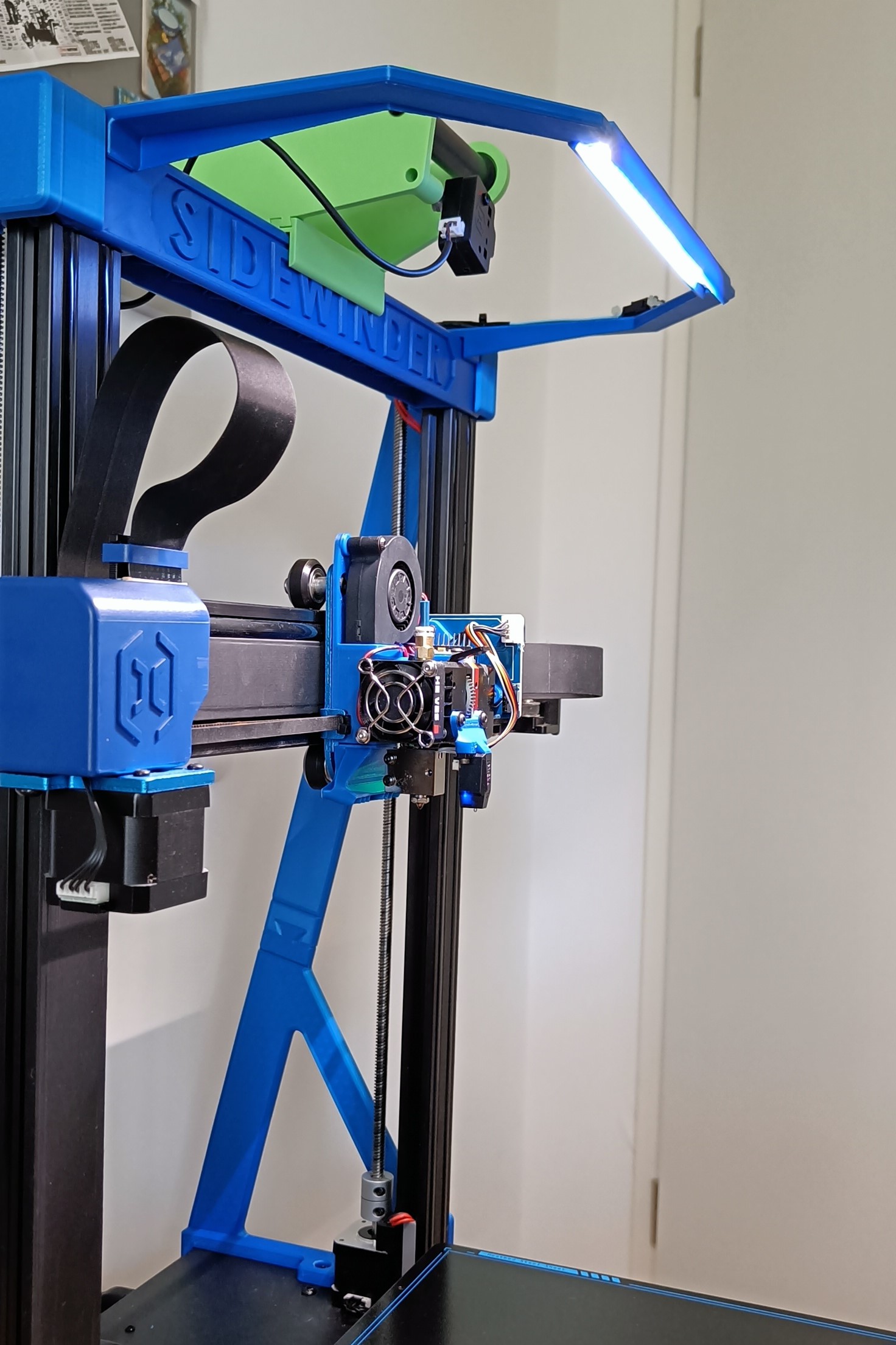 LED Light to Illuminate your Sidewinder X2 prints