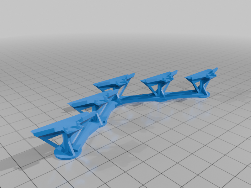 Axis and Allies bombing raid aircraft stands