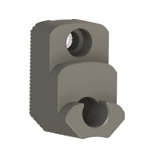 160mm Lathe Chuck Soft Jaws with 1/16” Serration | Röhm KFD-HS Compatible | 3D Printable