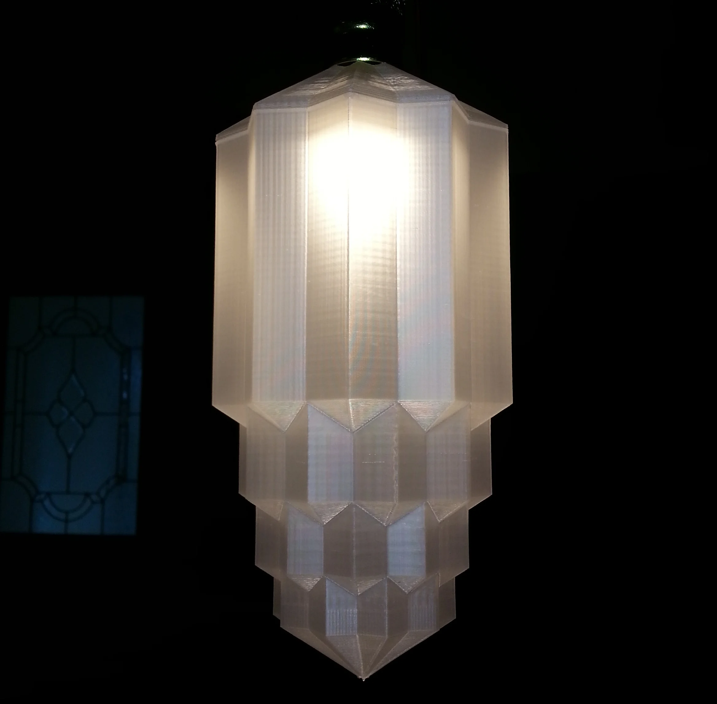 Art Deco style lampshade