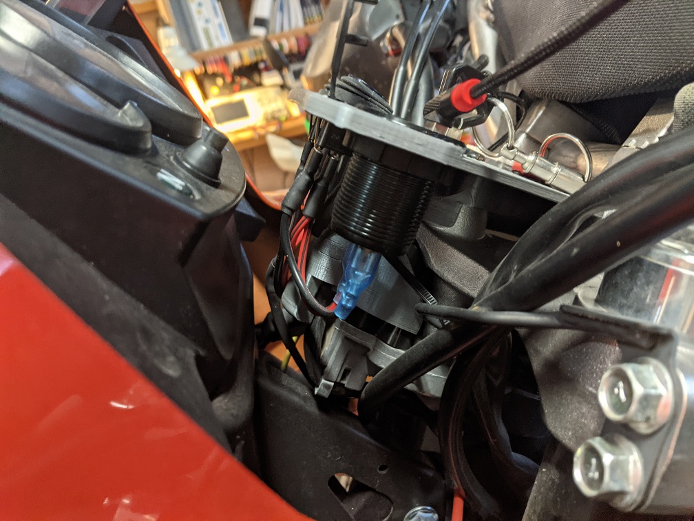 KLR 650 Dash