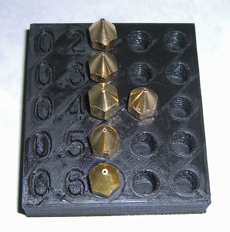 Nozzle Holder 0.2 mm - 0.6 mm