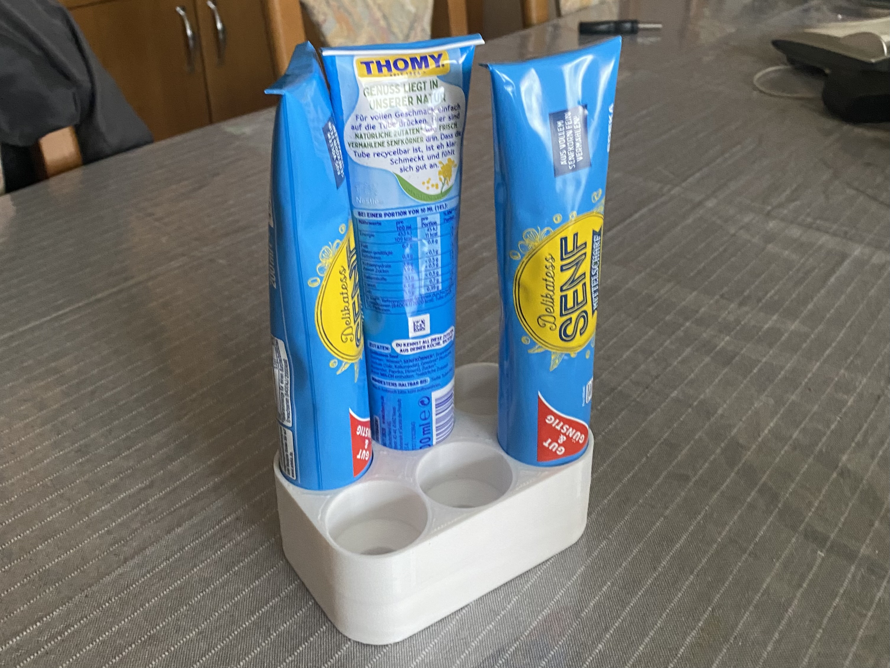 Senftubenständer / Mustard tube stand