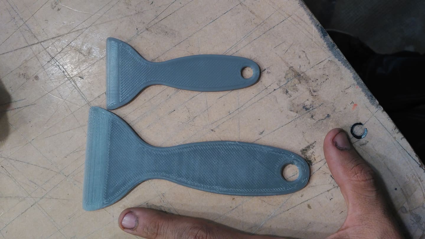 Anycubic photon style spatula for DLP/SLA printers