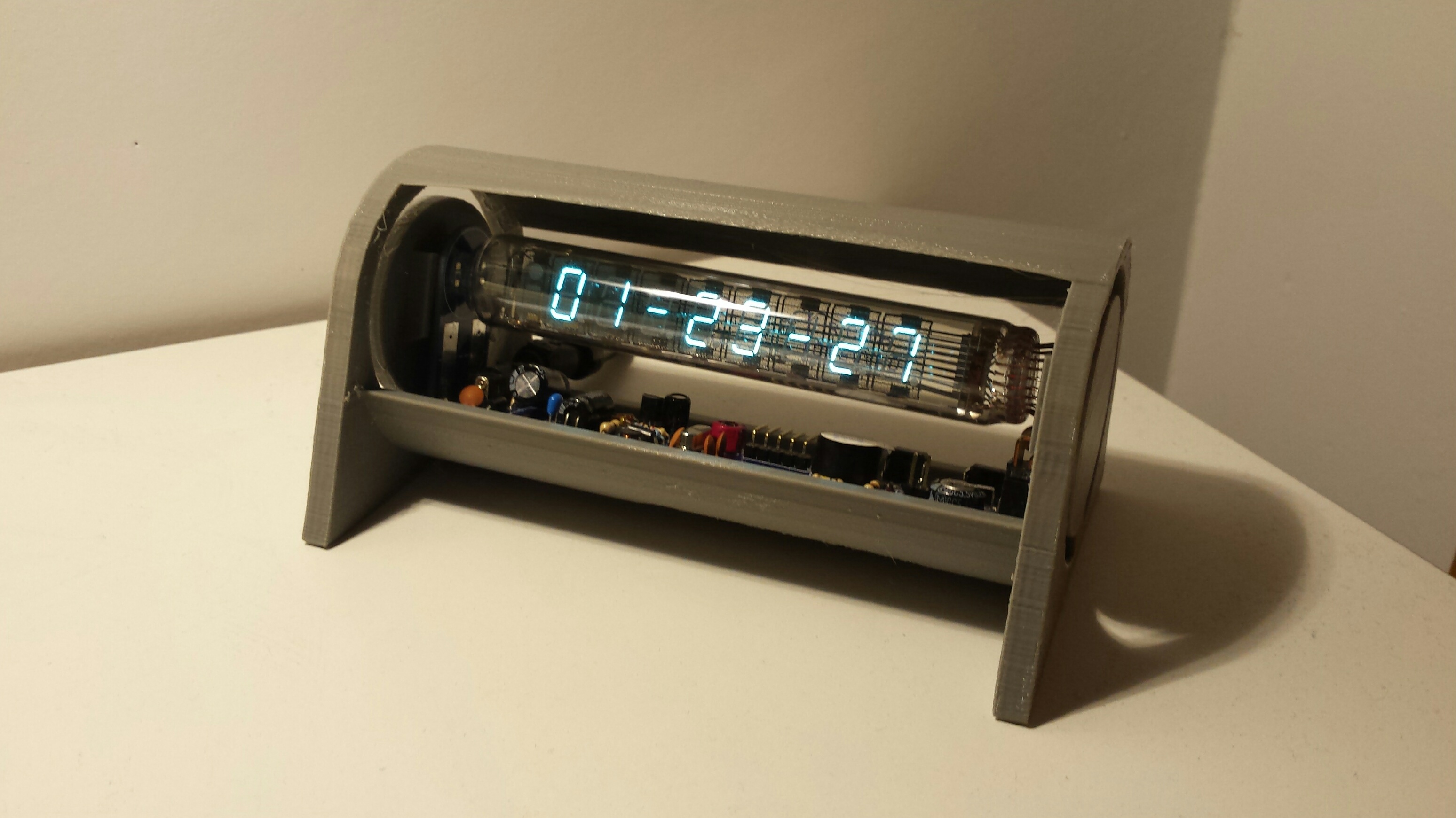 Vacuum Fluorescent Tube Clock