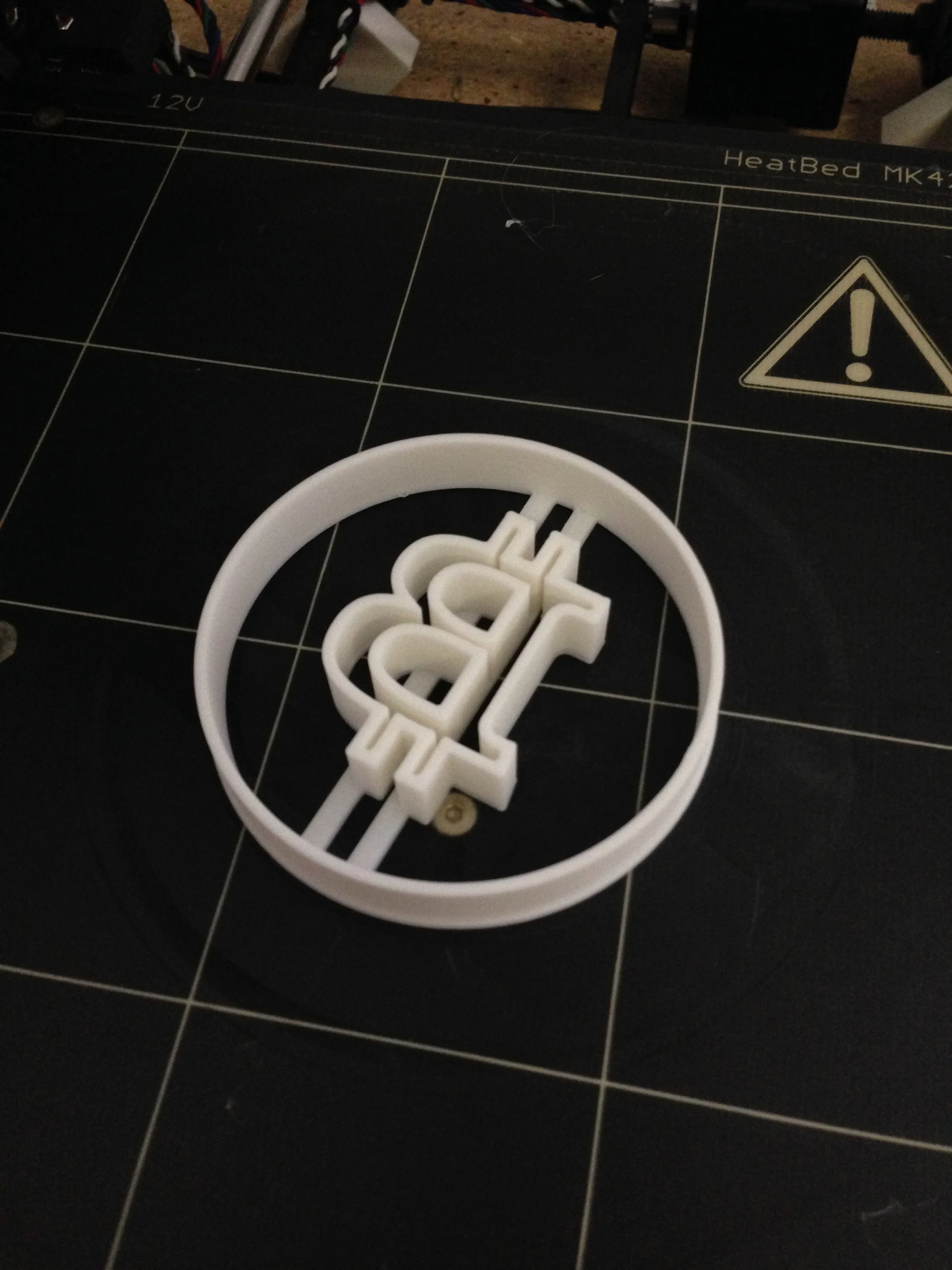 Bitcoin cookie cutter