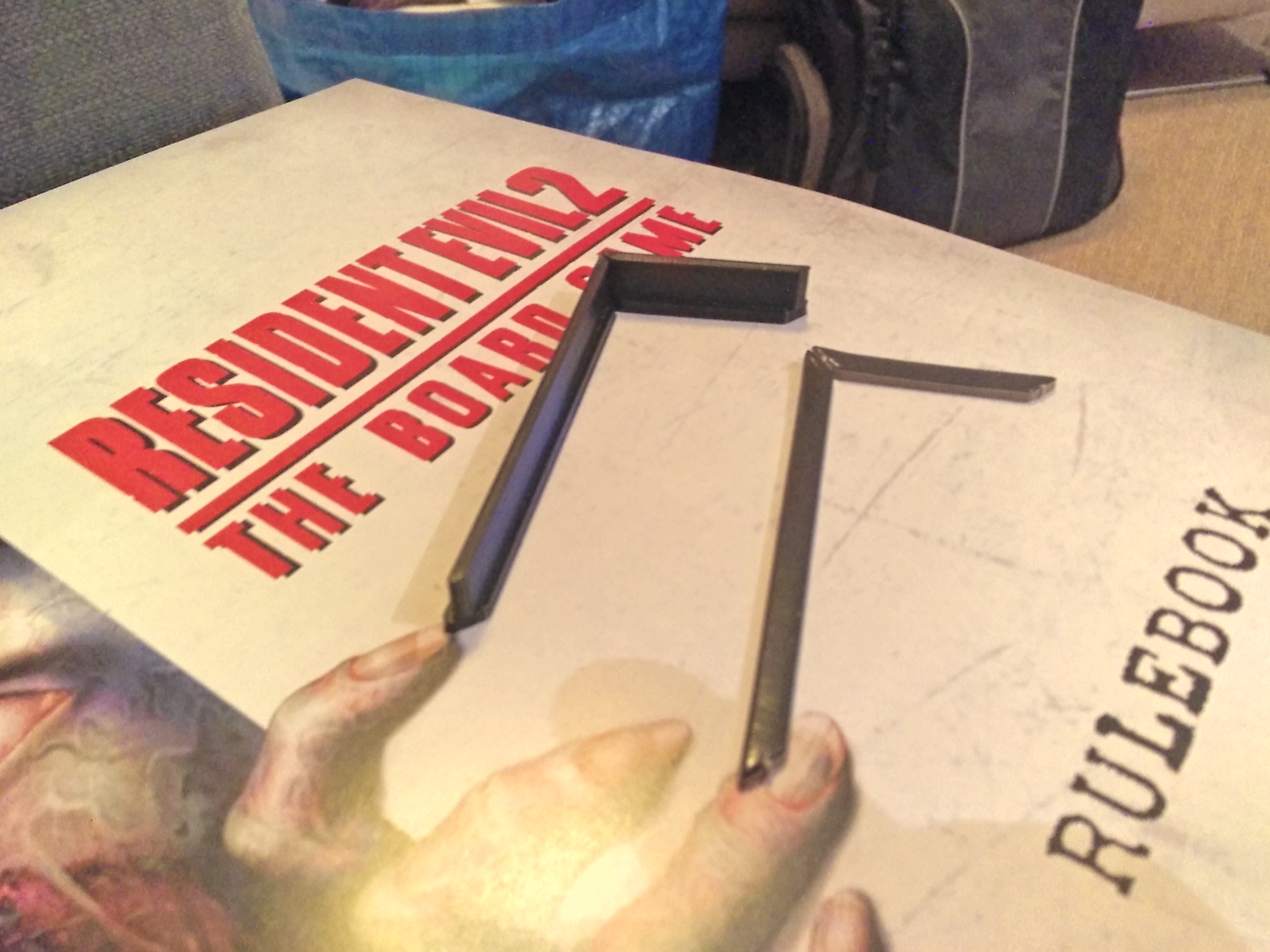 Resident Evil 2: The Board Game 3D Simple Walls