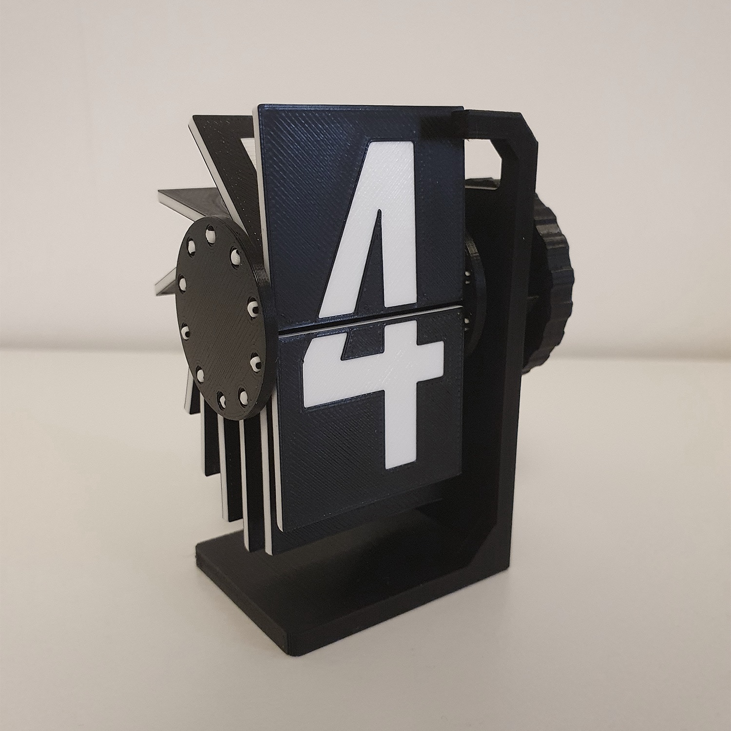 Split-flap counter - Fully printable