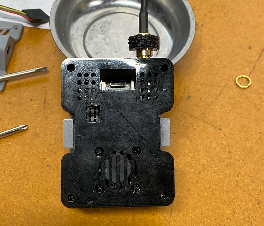 Happymodel ES900TX Cover w/ Exposed USB & dip switches