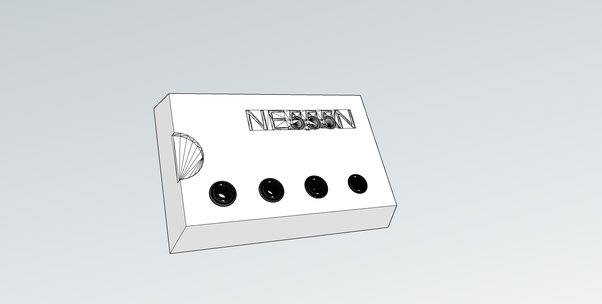 555 box with LED display
