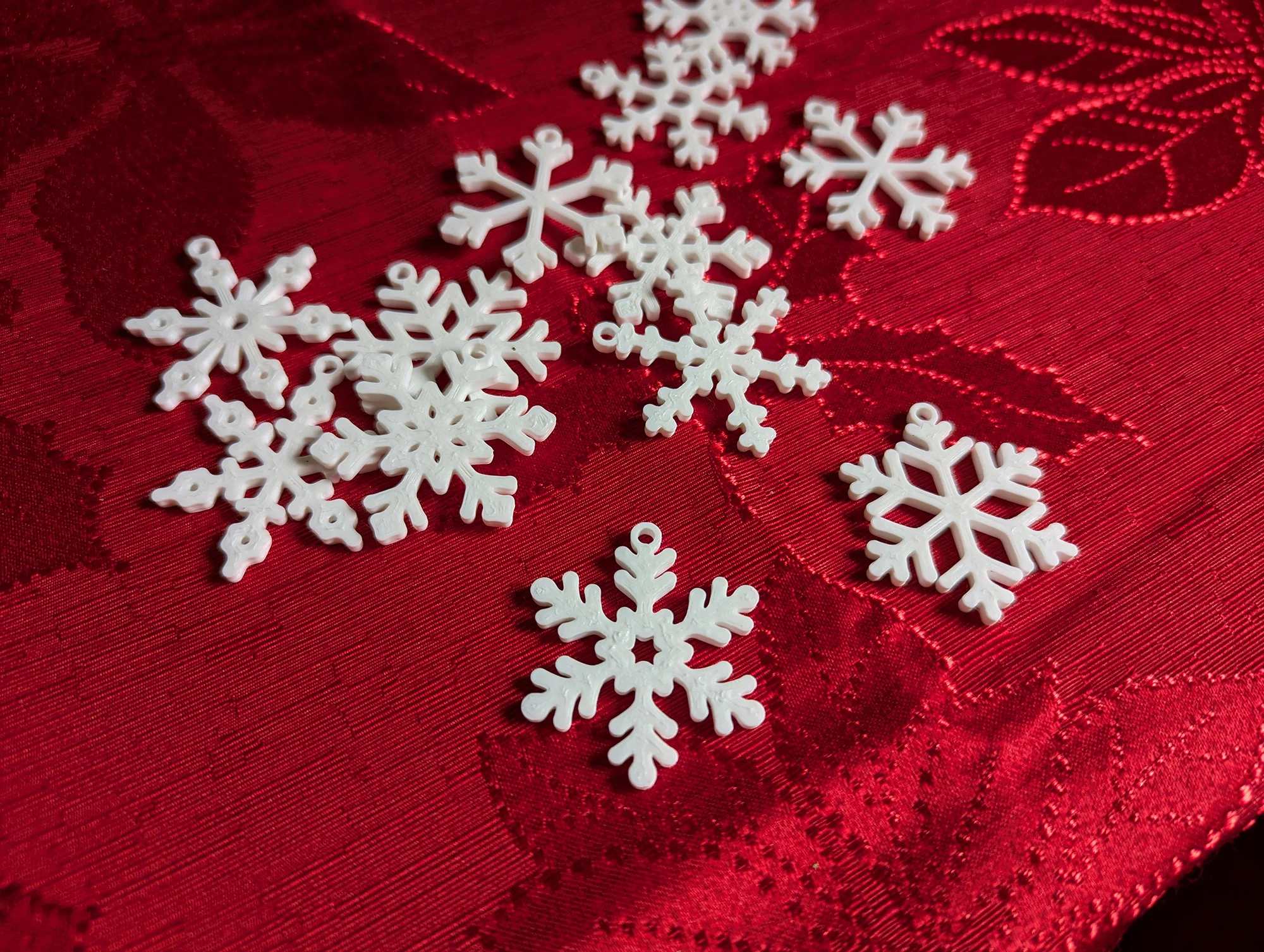 Mini Snowflake Ornaments