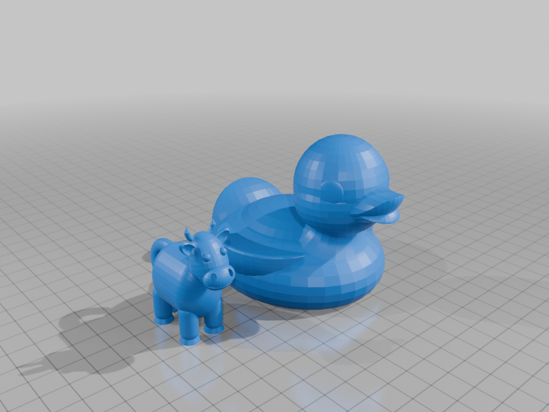Duck and Cow :)