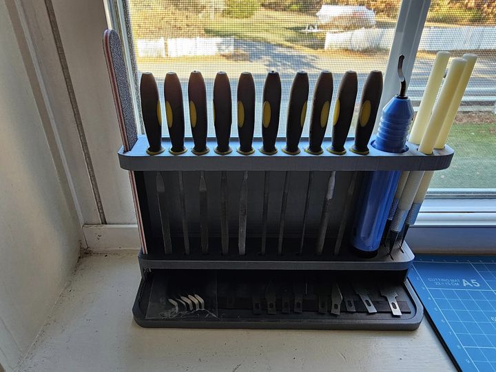 Finishing Tool Rack
