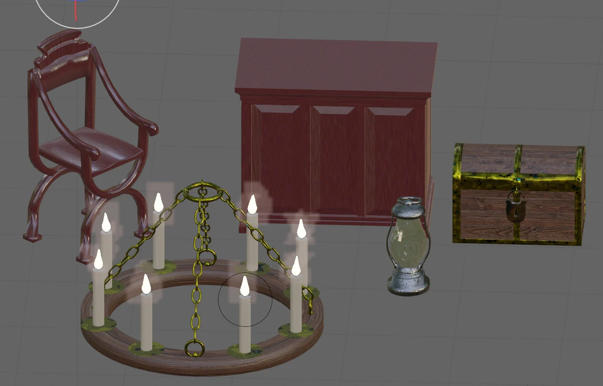 Pirate Cabin Furnishings