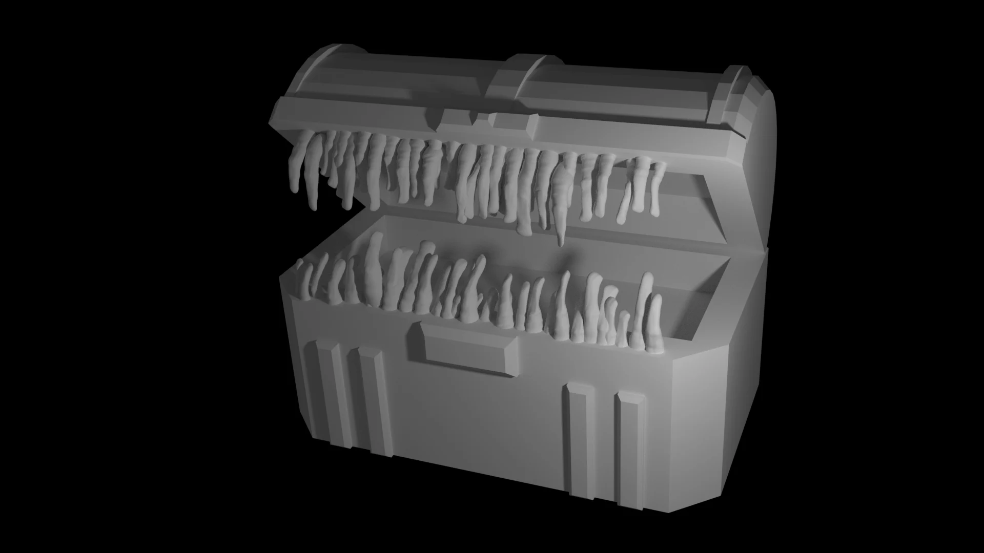 Mimic treasure chest