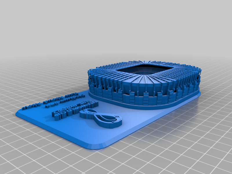 Stadium 974 (Rass Aboud Abou) - Qatar 2022 WorldCup decoration