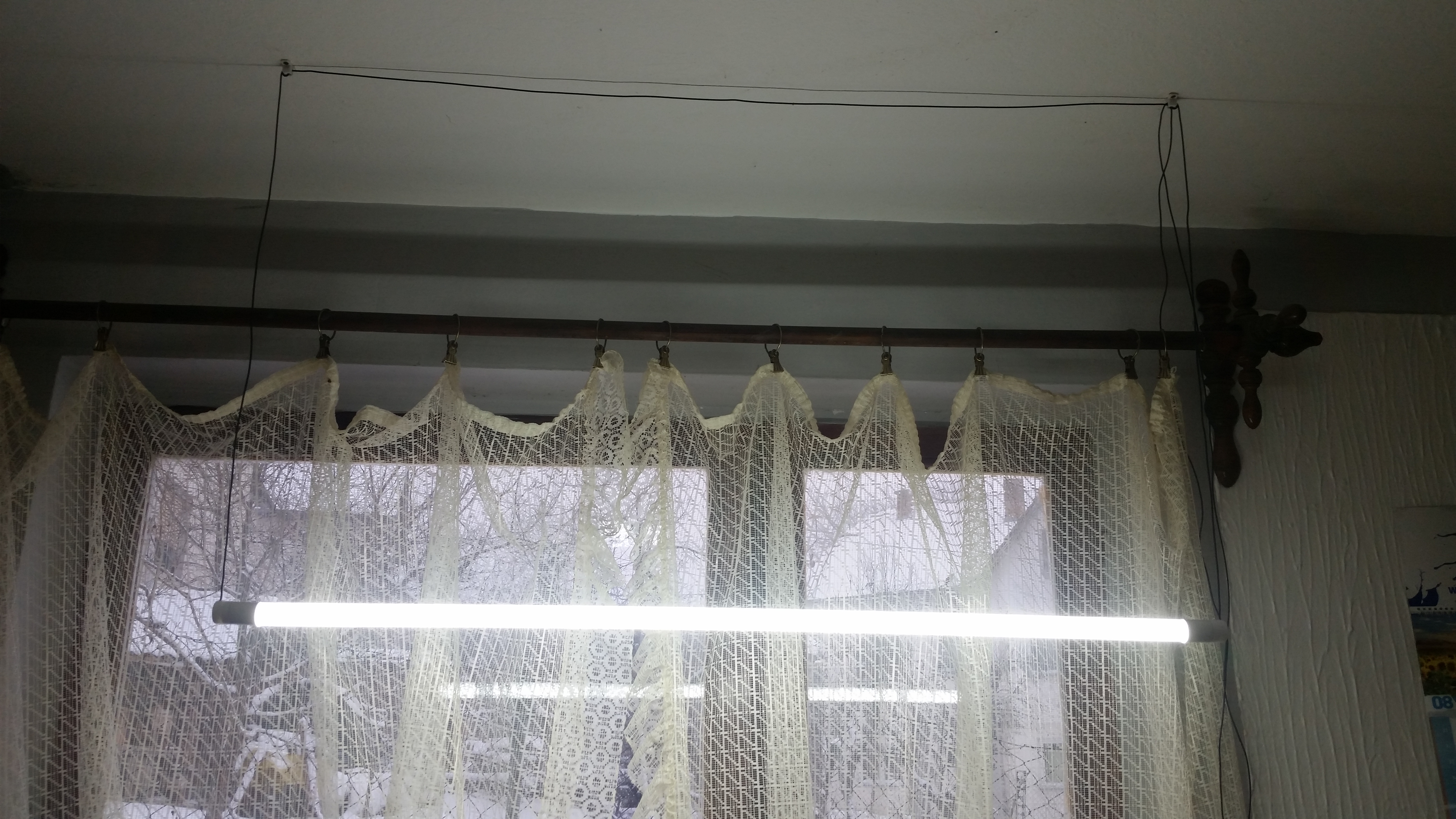 T8 LED Tube Bulb ceiling holder connector fixture