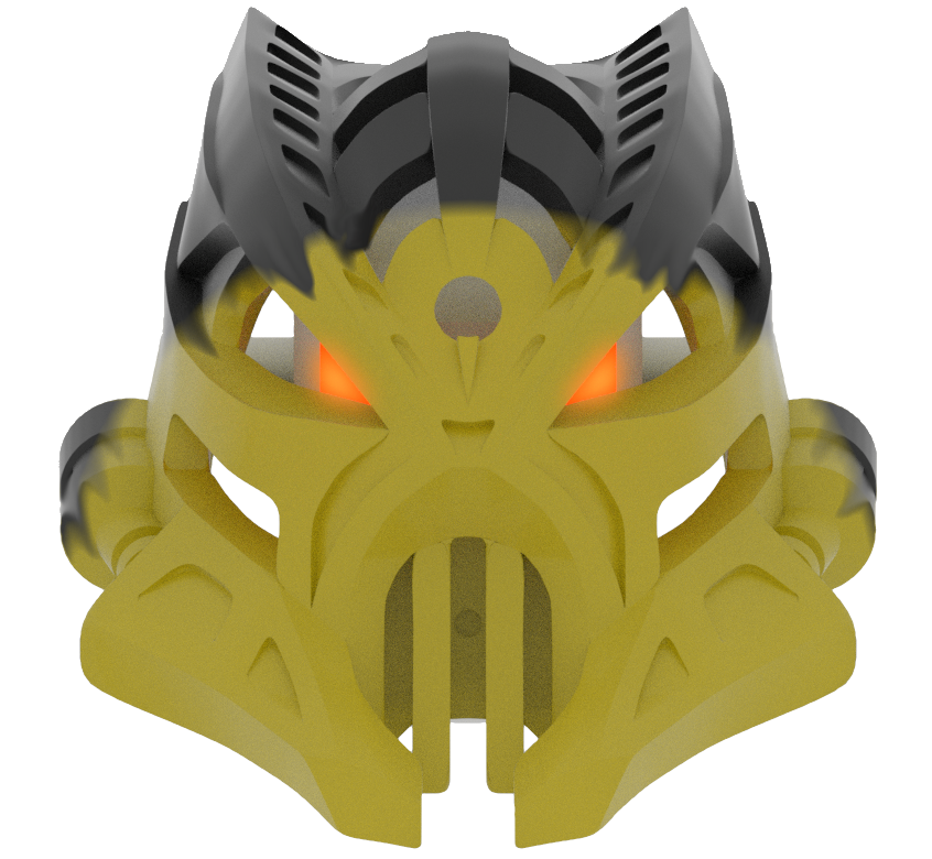 Kanohi Mohtrek, Great Mask of Time Duplication (Makuta Variant)