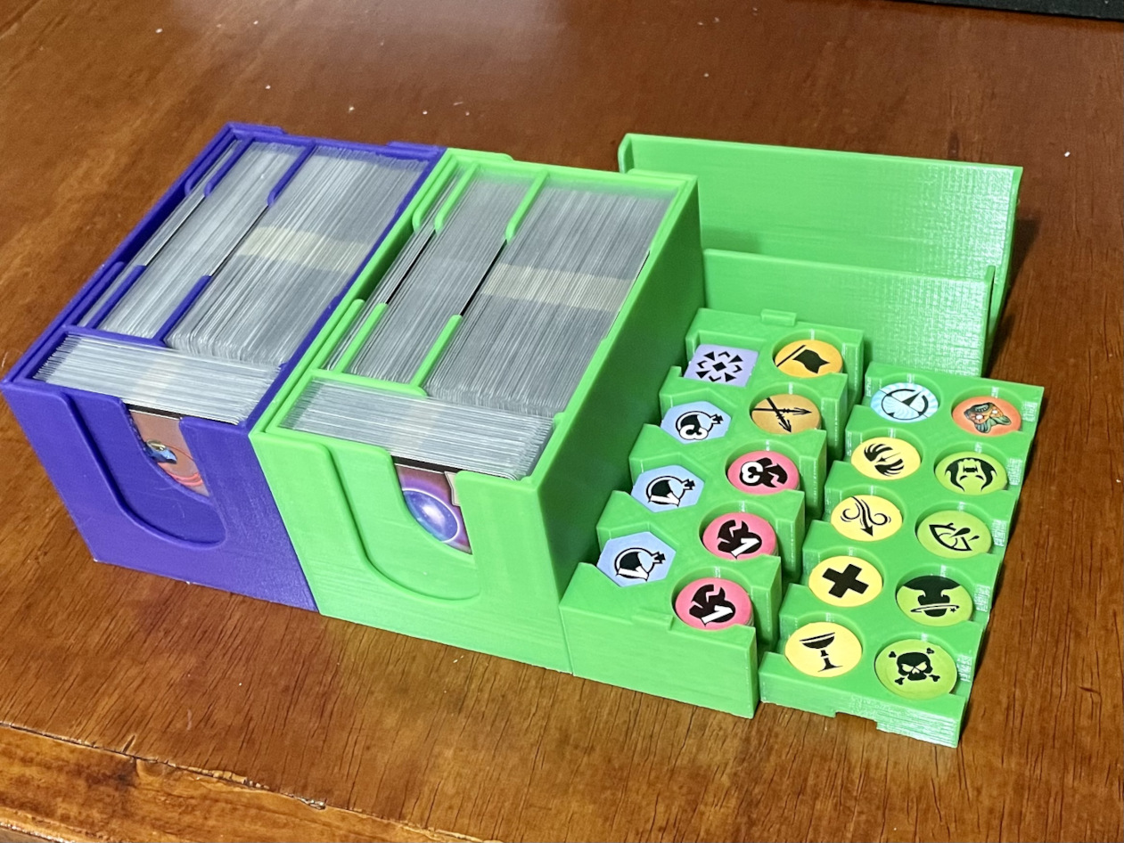 Masters of the Universe Battleground Token & Card Storage