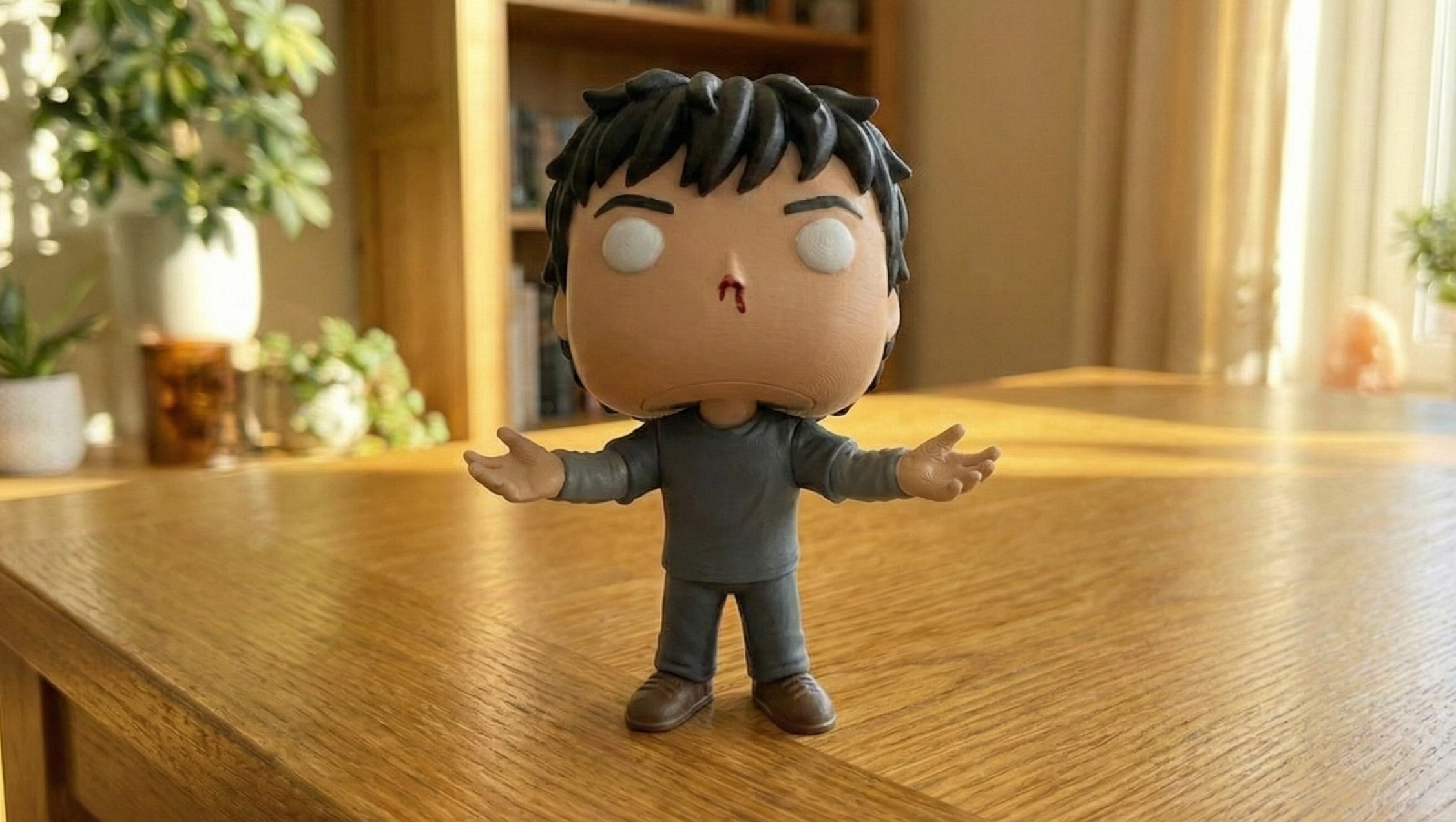 Will Byers – Psychic Stand Figurine (Inspired by Stranger Things) Adjustable head