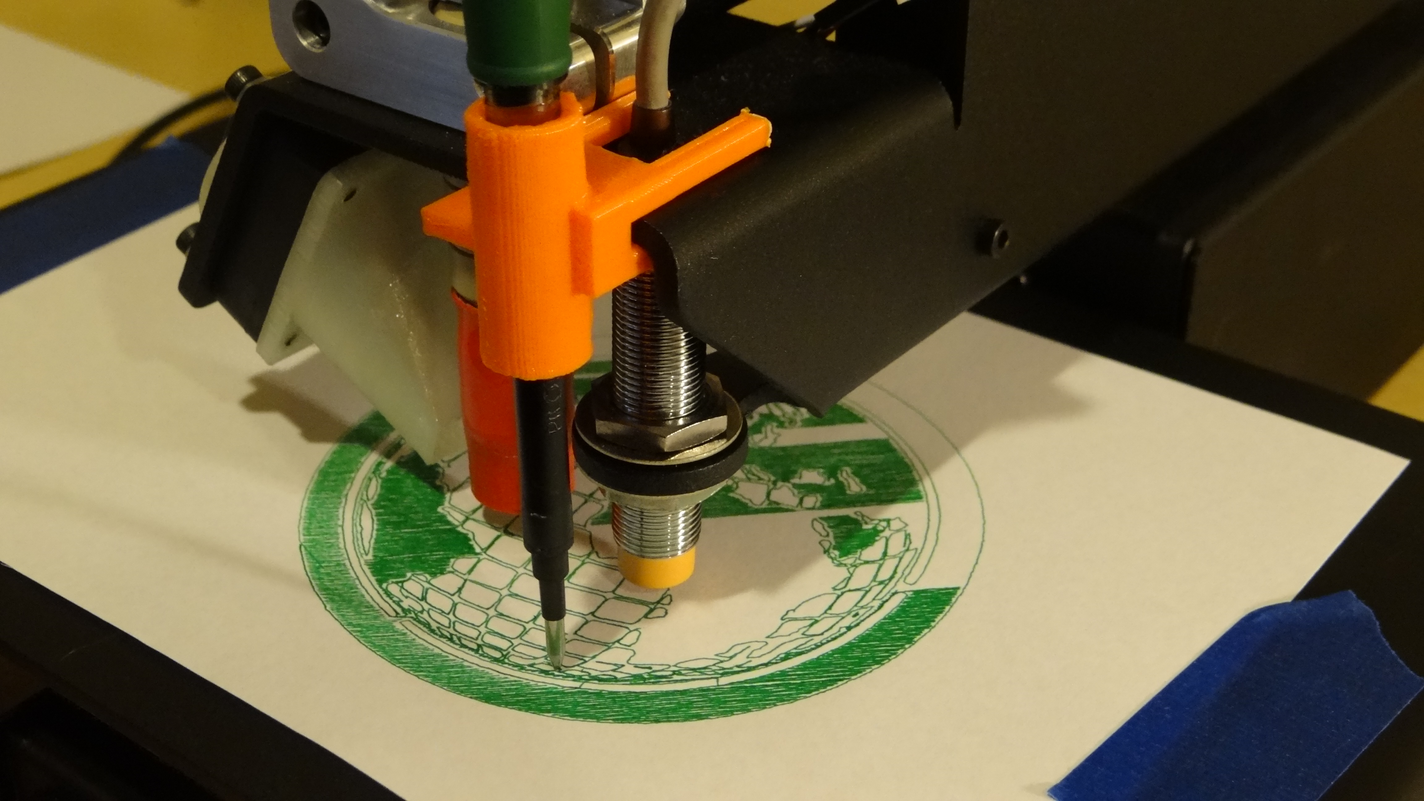 2D Pen Attachment - PRINTRBOT SIMPLE METAL