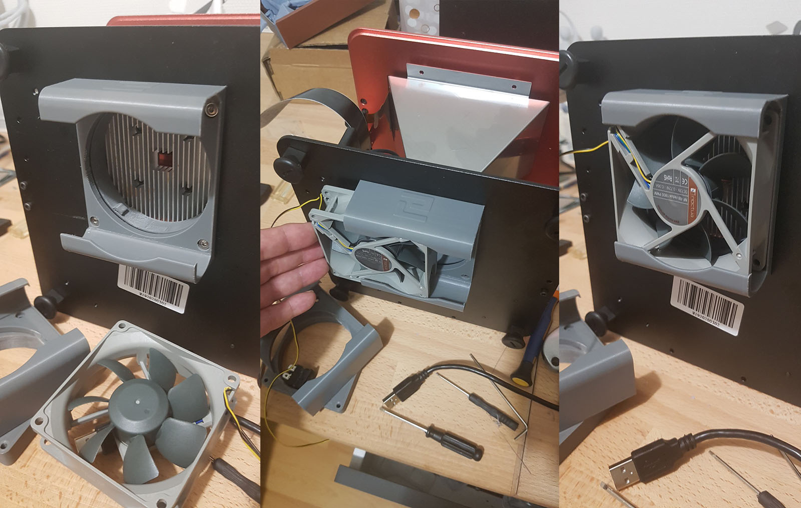 Remplacement ventilateur Elegoo Mars