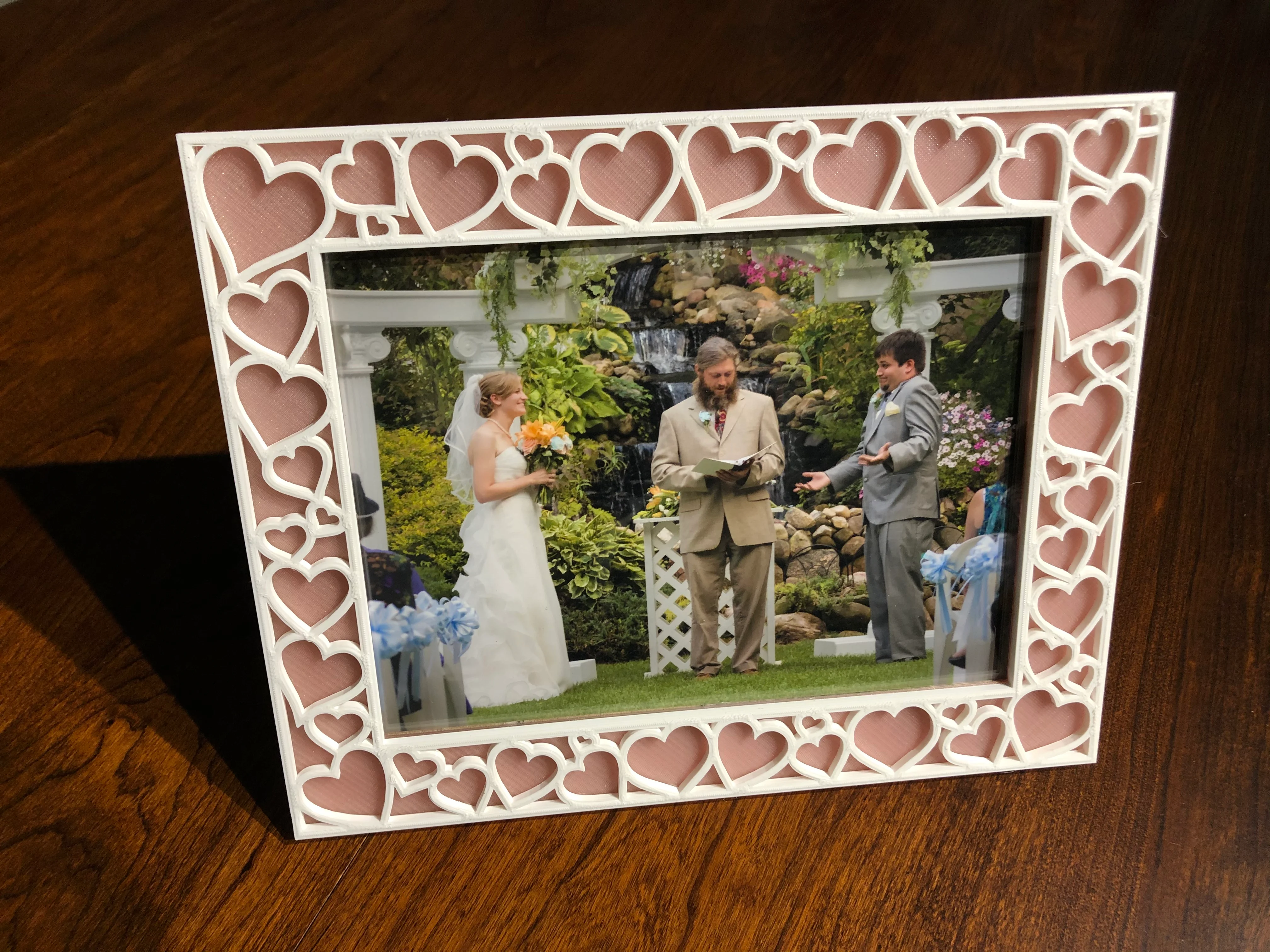 6x8" Heart Photo Frame