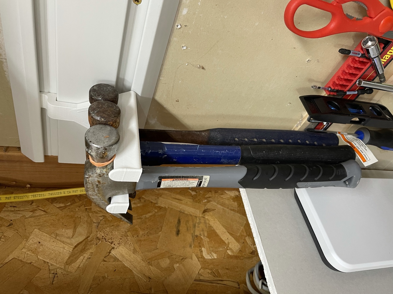 Gladiator Geartrack Gearwall Dual Spear Hook for Mounting Hammer, Scooter, Etc