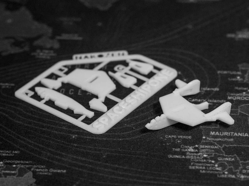 SpaceShipOne Mini Kit Card