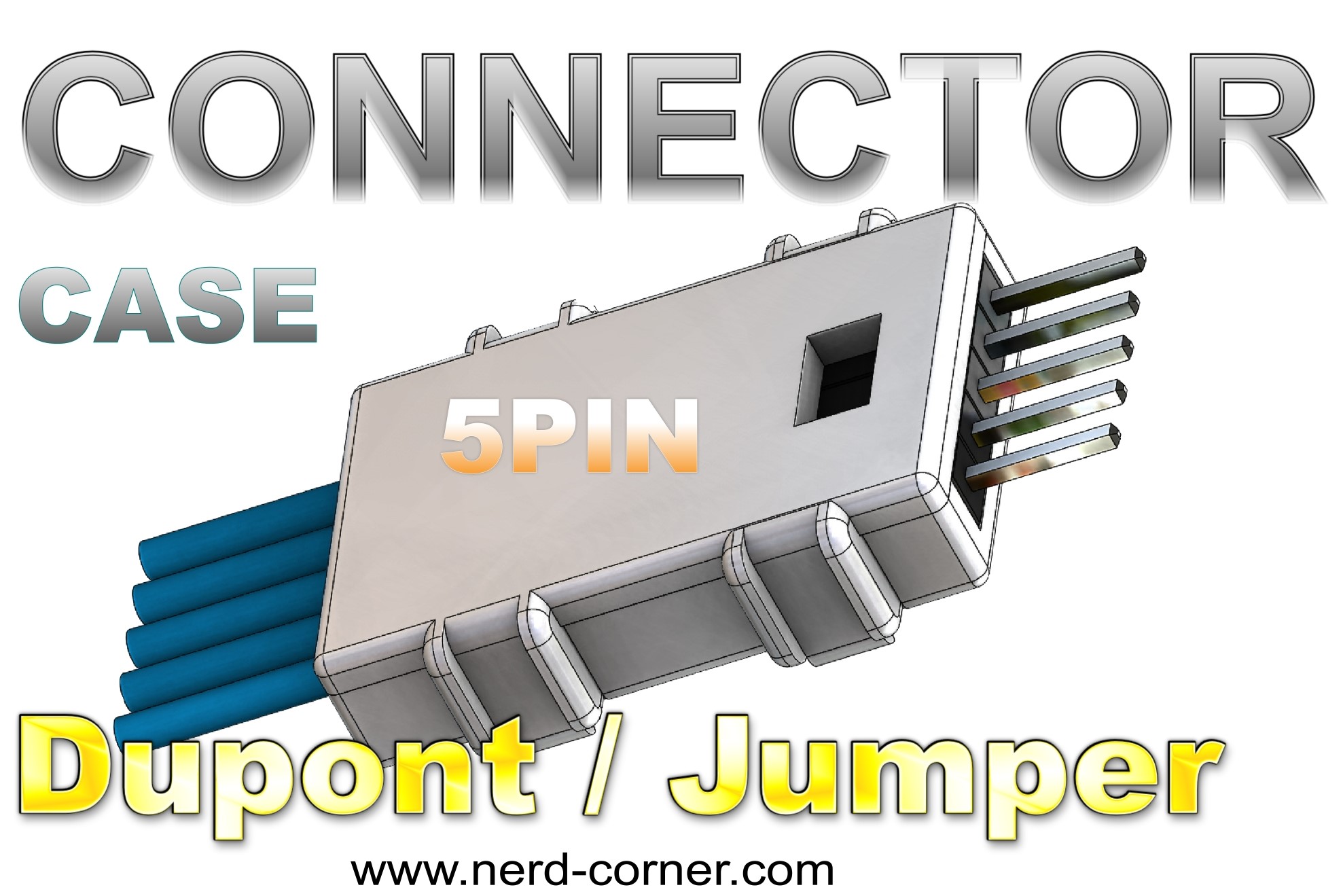 Connector housing Dupont 5Pin