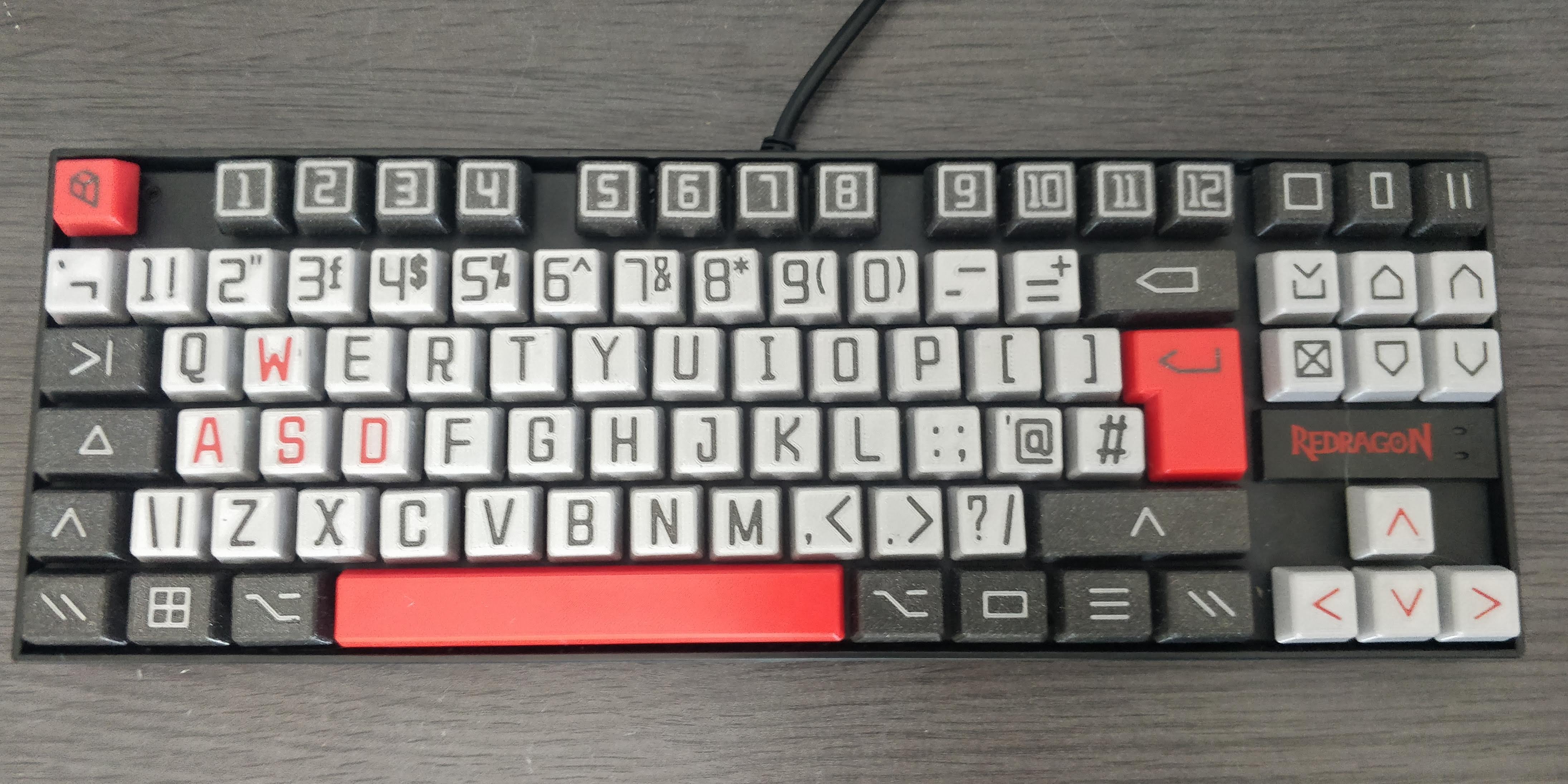 Full Mechanical Keycap Set (For Single and Dual Extruder Printers) [download from drive folder in summary]